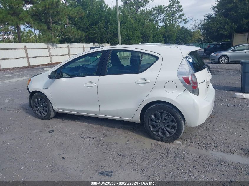 JTDKDTB35E1563360 2014 Toyota Prius C Two