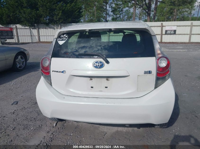 JTDKDTB35E1563360 2014 Toyota Prius C Two