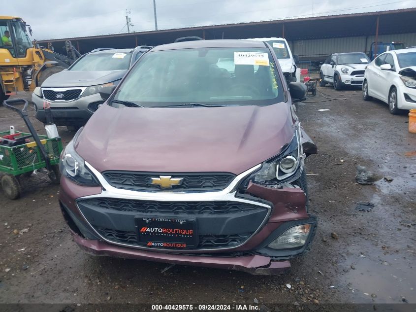 2019 Chevrolet Spark Ls Cvt VIN: KL8CB6SA4KC704079 Lot: 40429575