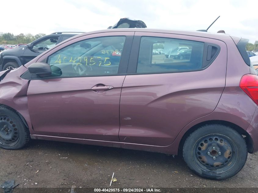 2019 Chevrolet Spark Ls Cvt VIN: KL8CB6SA4KC704079 Lot: 40429575