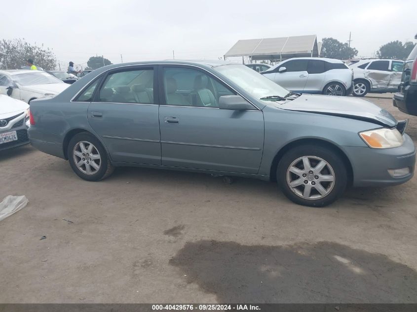 2001 Toyota Avalon Xls VIN: 4T1BF28B91U131474 Lot: 40429576