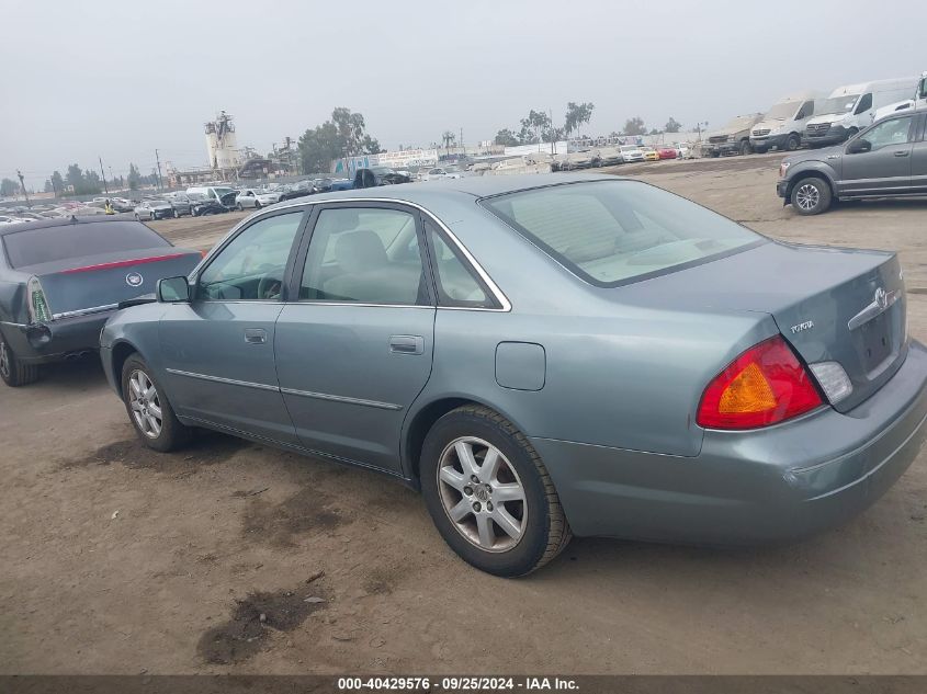 2001 Toyota Avalon Xls VIN: 4T1BF28B91U131474 Lot: 40429576