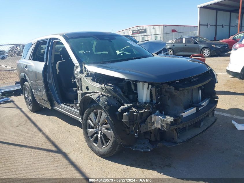 2022 Nissan Pathfinder S 2Wd VIN: 5N1DR3AA9NC217208 Lot: 40429579