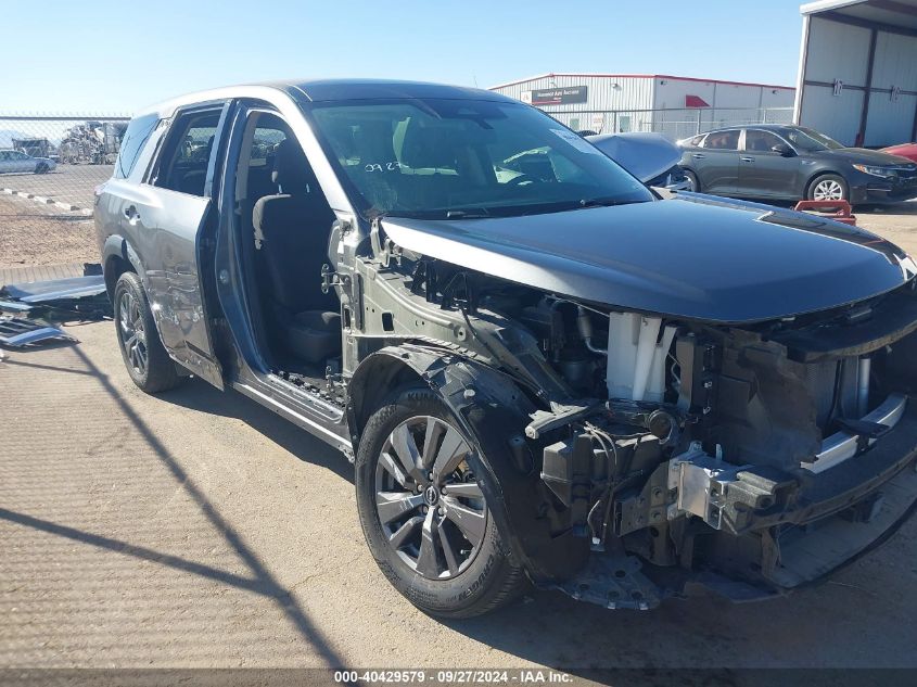 2022 Nissan Pathfinder S 2Wd VIN: 5N1DR3AA9NC217208 Lot: 40429579