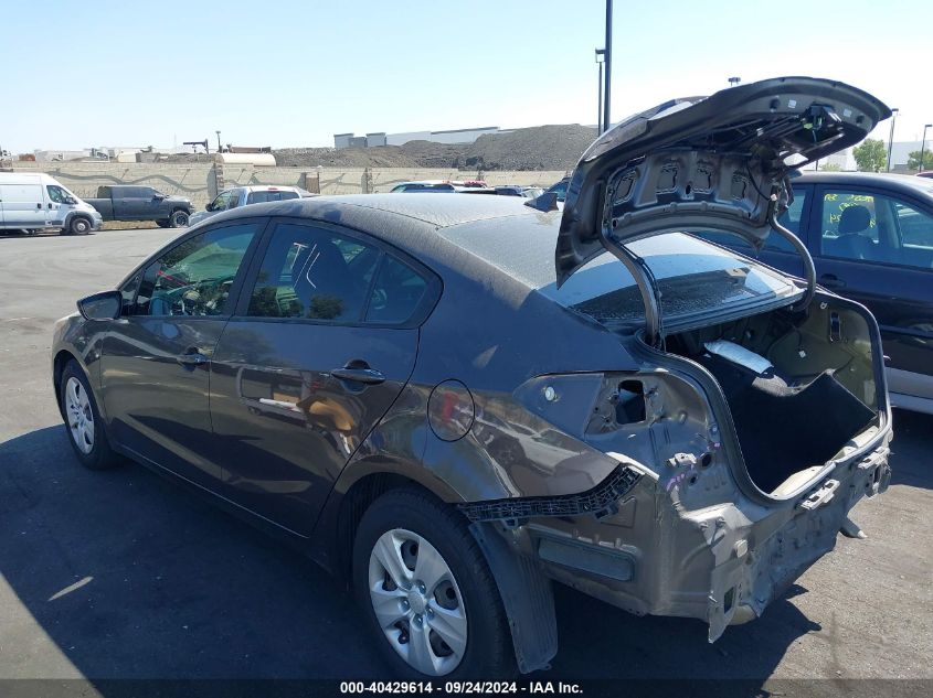 2017 KIA FORTE LX - 3KPFK4A73HE131353