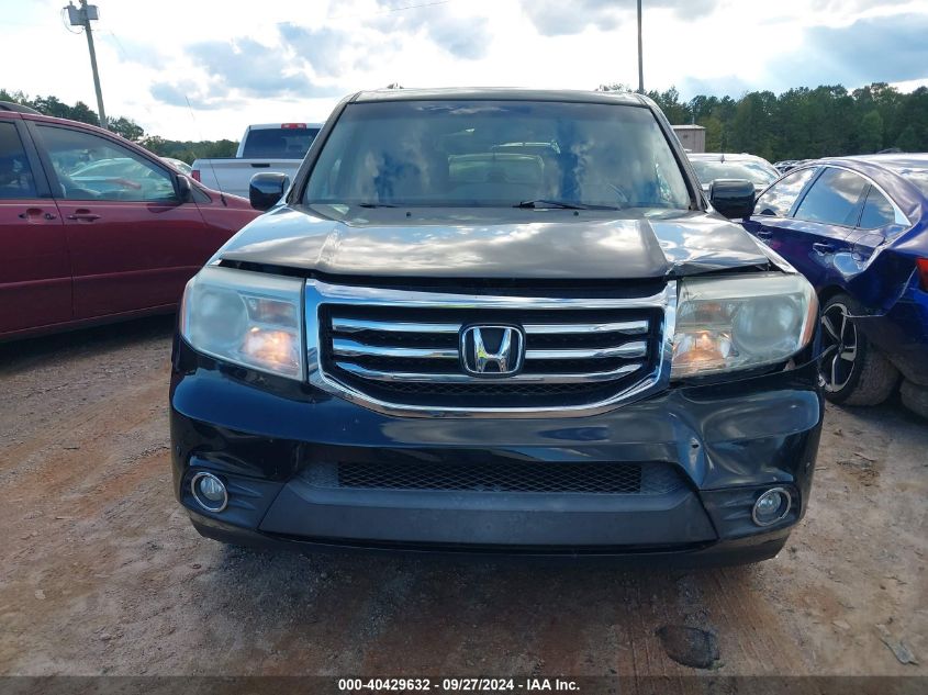 2012 Honda Pilot Touring VIN: 5FNYF3H94CB018108 Lot: 40429632