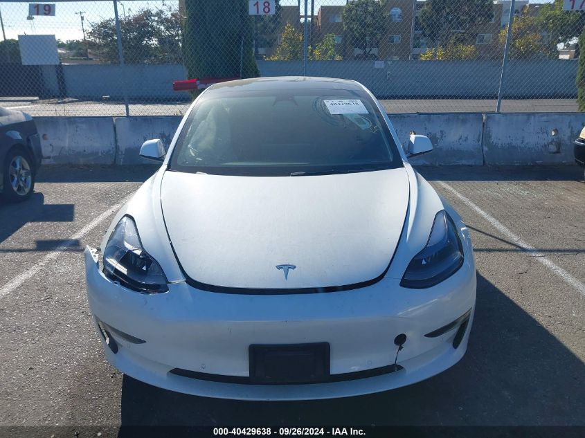 2022 Tesla Model 3 VIN: 5YJ3E1EA9NF314440 Lot: 40429638