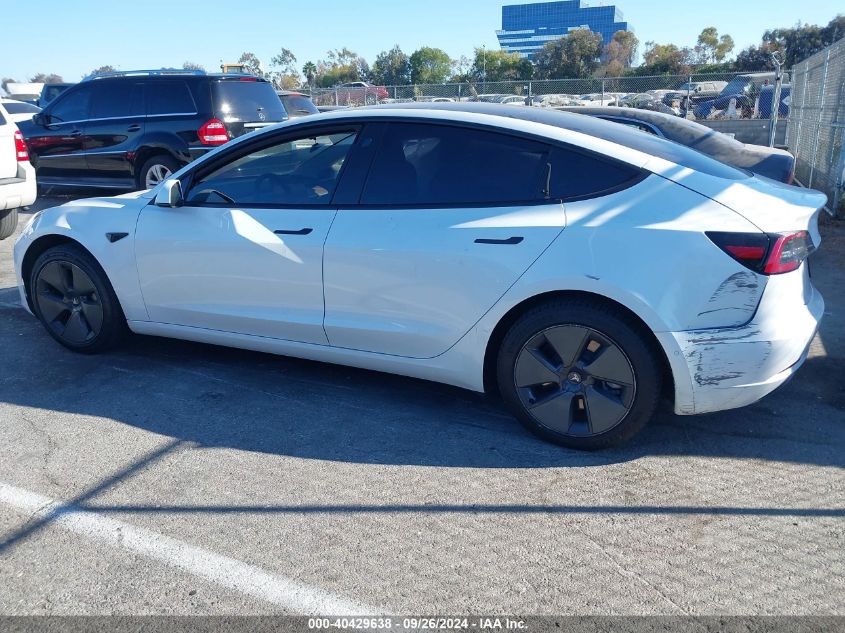 2022 Tesla Model 3 VIN: 5YJ3E1EA9NF314440 Lot: 40429638