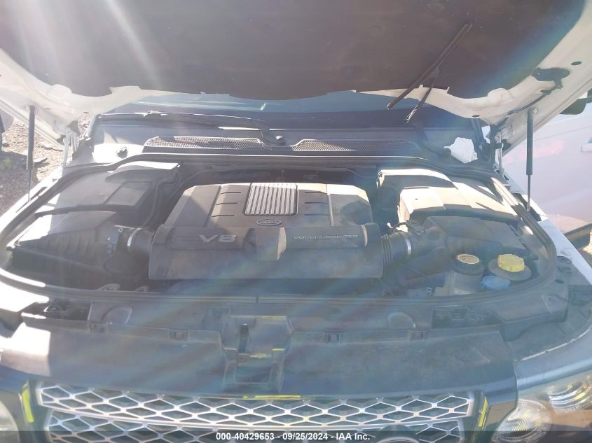 2012 Land Rover Range Rover Sport Hse VIN: SALSK2D45CA729937 Lot: 40429653