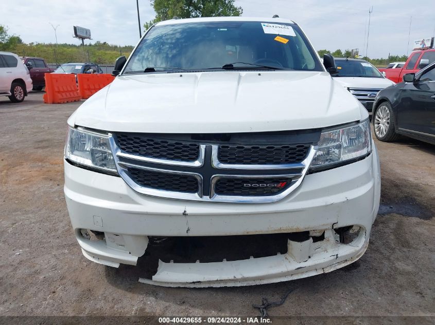 2016 Dodge Journey Se VIN: 3C4PDCAB1GT110119 Lot: 40429655