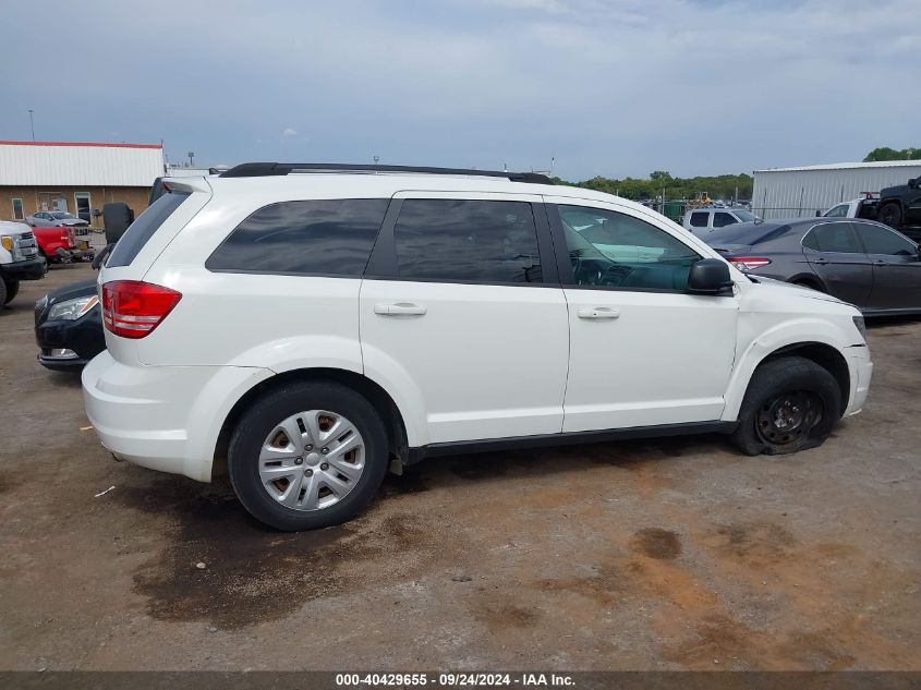 2016 Dodge Journey Se VIN: 3C4PDCAB1GT110119 Lot: 40429655