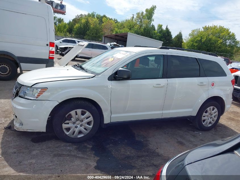 2016 Dodge Journey Se VIN: 3C4PDCAB1GT110119 Lot: 40429655