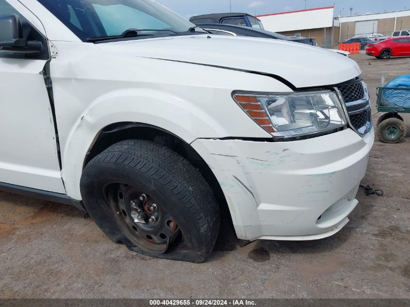 2016 Dodge Journey Se VIN: 3C4PDCAB1GT110119 Lot: 40429655