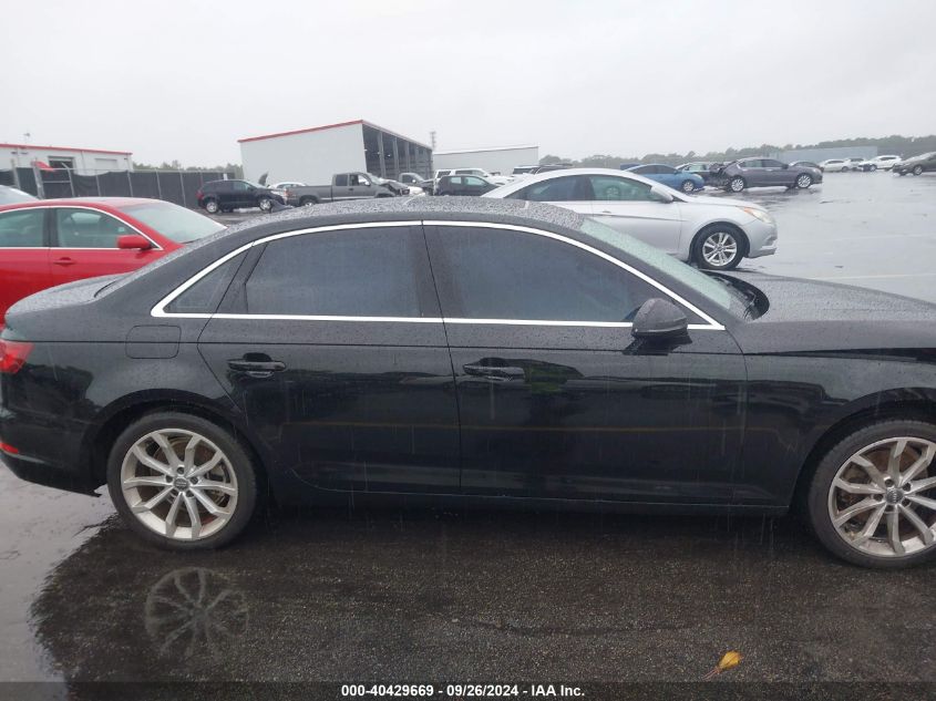 2019 Audi A4 40 Premium/40 Titanium Premium VIN: WAUGMAF41KA060575 Lot: 40429669