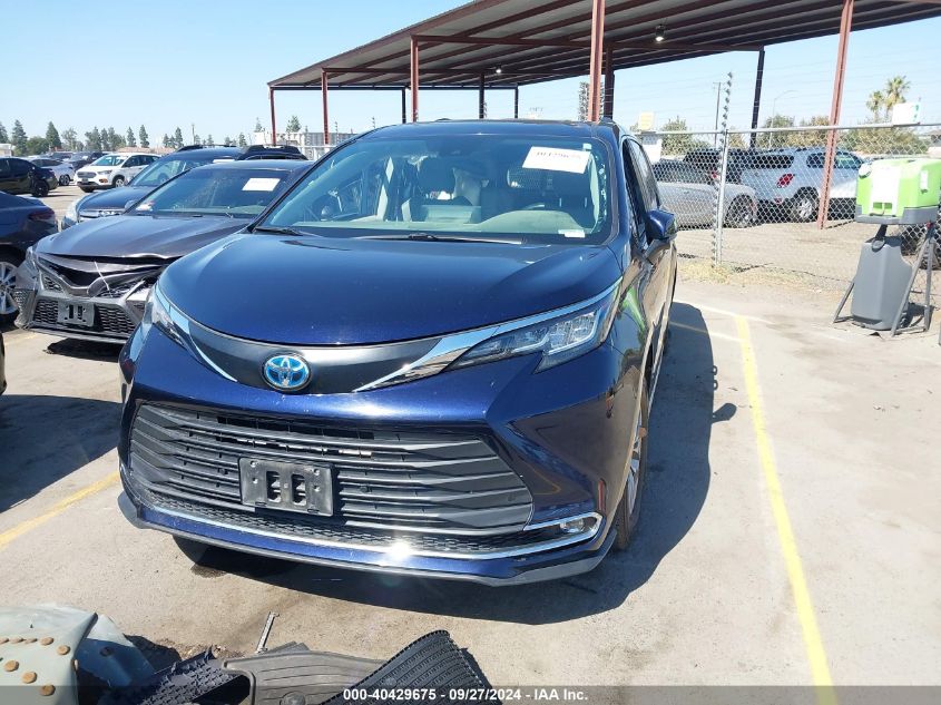 2021 Toyota Sienna Xle VIN: 5TDJSKFCXMS002742 Lot: 40429675