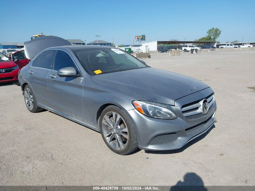 55SWF4JB8GU166597 2016 MERCEDES-BENZ C CLASS - Image 1