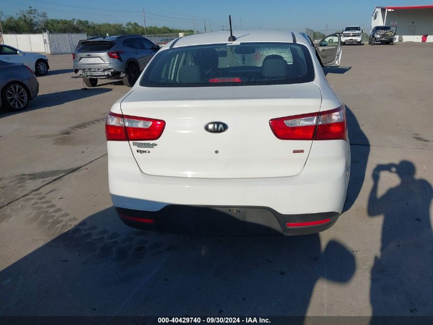 2015 Kia Rio Lx VIN: KNADM4A31F6528297 Lot: 40429740