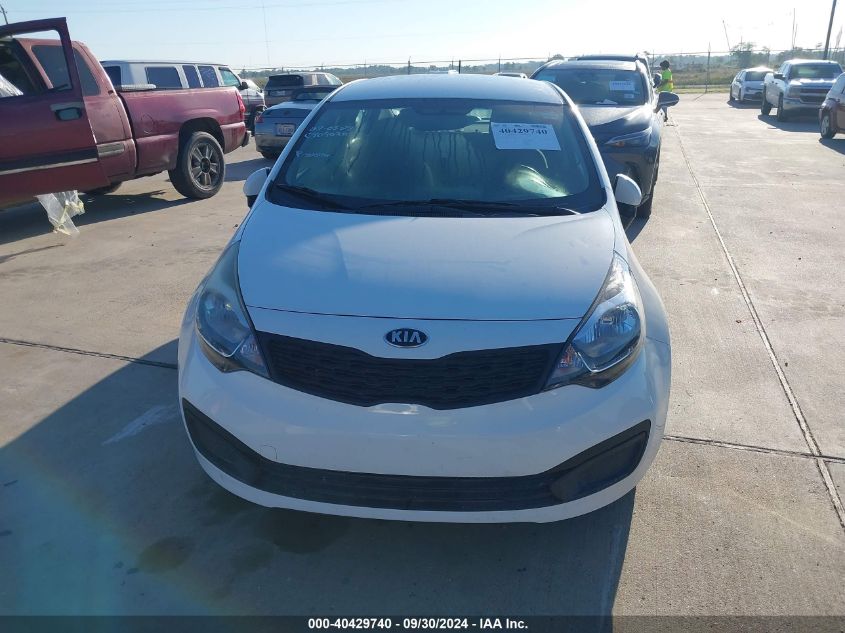 2015 Kia Rio Lx VIN: KNADM4A31F6528297 Lot: 40429740