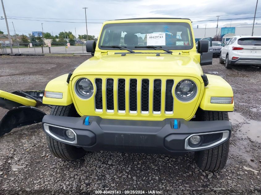 2023 Jeep Wrangler 4Xe Sahara 4X4 VIN: 1C4JJXP66PW554283 Lot: 40429743