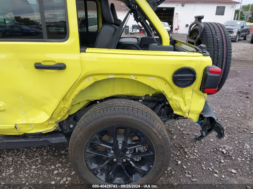 2023 Jeep Wrangler 4Xe Sahara 4X4 VIN: 1C4JJXP66PW554283 Lot: 40429743