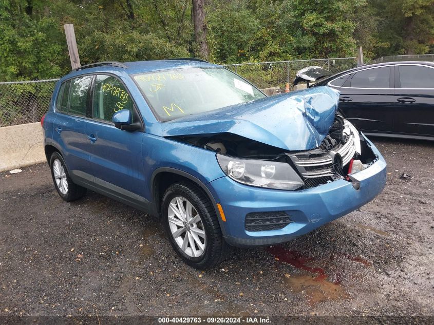 2017 VOLKSWAGEN TIGUAN 2.0T/2.0T S - WVGAV7AX9HK045119