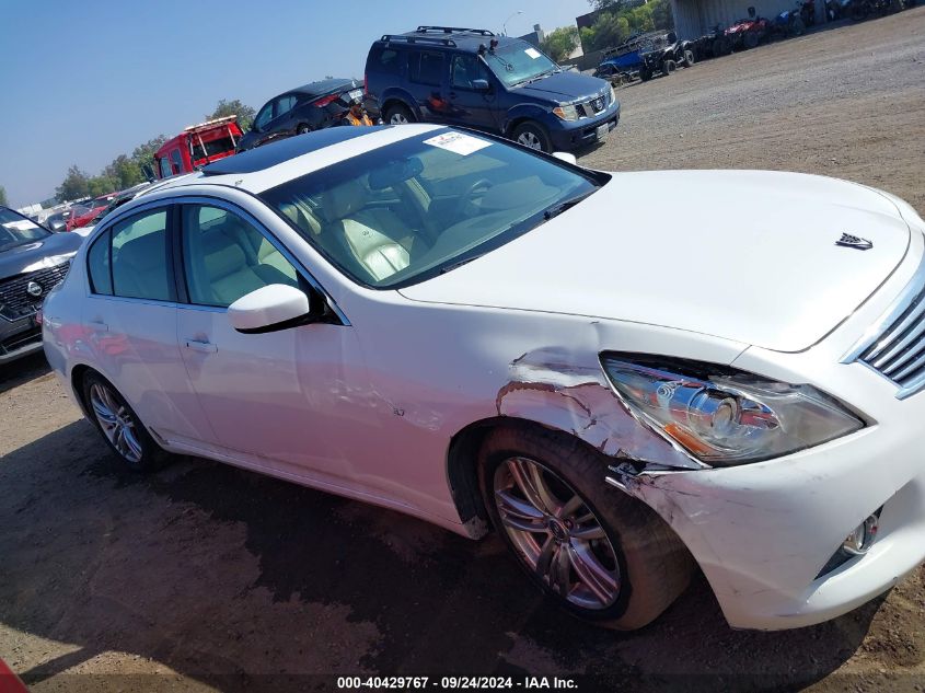 2013 Infiniti G37 Journey VIN: JN1CV6AP7DM714870 Lot: 40429767