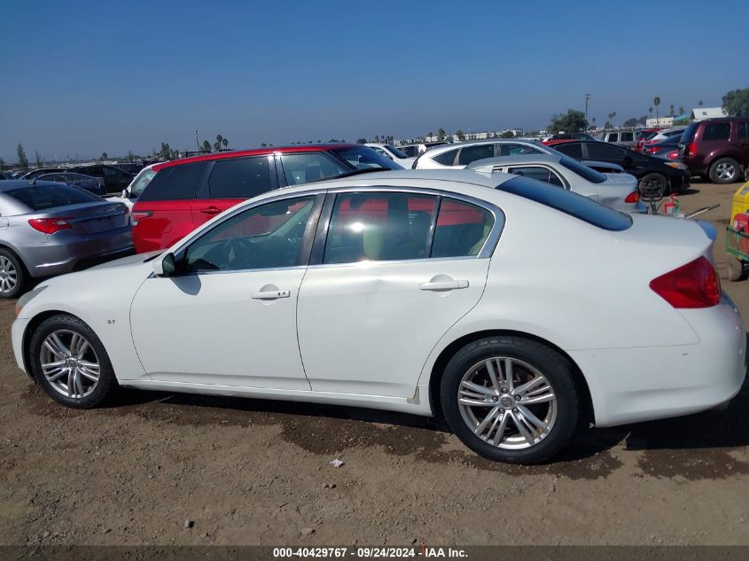 2013 Infiniti G37 Journey VIN: JN1CV6AP7DM714870 Lot: 40429767