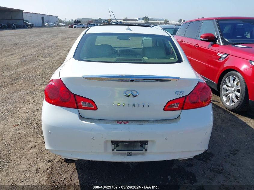 2013 Infiniti G37 Journey VIN: JN1CV6AP7DM714870 Lot: 40429767