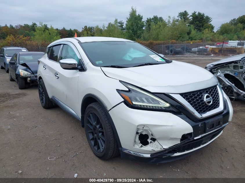 2019 Nissan Murano S VIN: 5N1AZ2MS5KN102834 Lot: 40429790