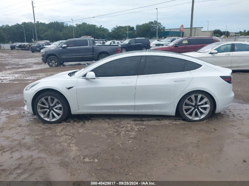 2019 Tesla Model 3 Long Range/Performance VIN: 5YJ3E1EB4KF195524 Lot: 40429817