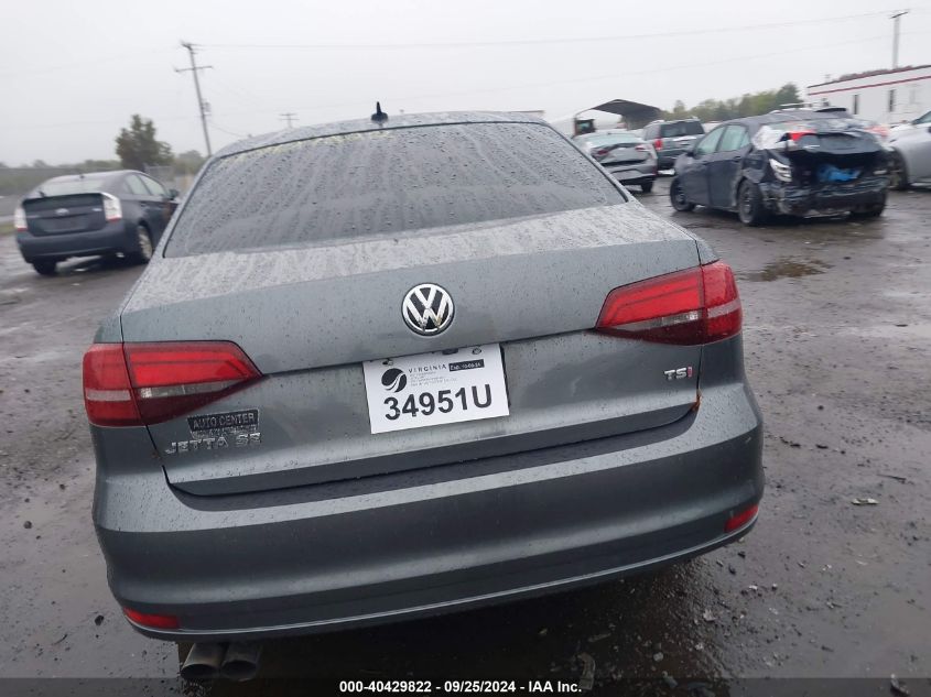 2017 Volkswagen Jetta 1.4T Se VIN: 3VWDB7AJ1HM248937 Lot: 40429822