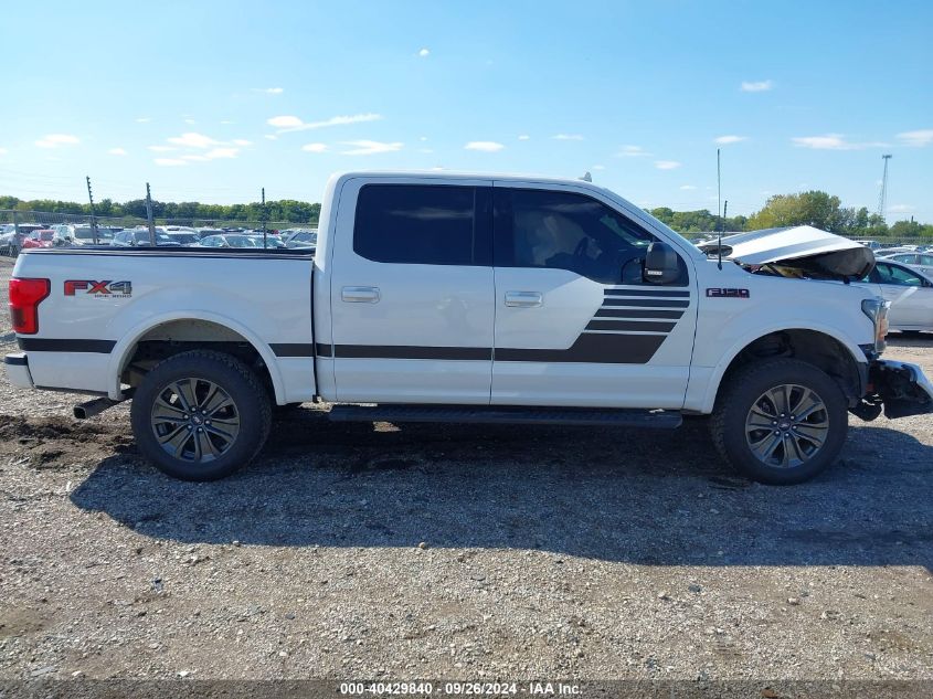 2018 Ford F-150 Xlt VIN: 1FTEW1EG9JFD04183 Lot: 40429840