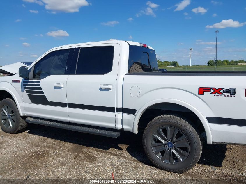 2018 Ford F-150 Xlt VIN: 1FTEW1EG9JFD04183 Lot: 40429840