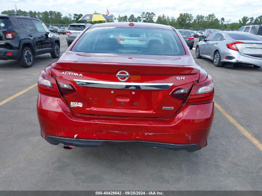 2018 Nissan Altima 2.5 Sr VIN: 1N4AL3AP3JC287896 Lot: 40429842