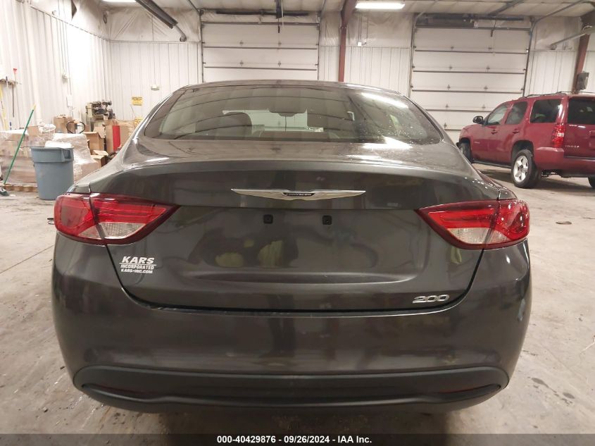 2016 Chrysler 200 Touring VIN: 1C3CCCFB2GN183000 Lot: 40429876