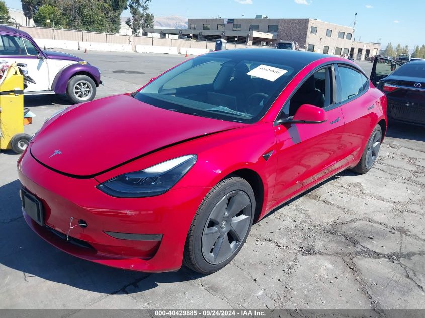 5YJ3E1EA1PF556724 2023 TESLA MODEL 3 - Image 2