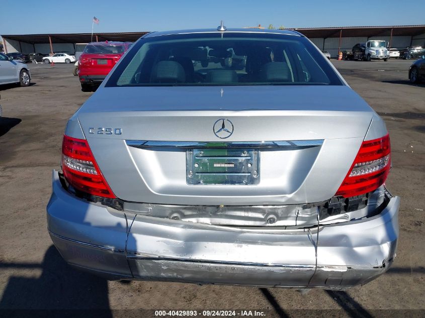 2013 Mercedes-Benz C 250 Luxury/Sport VIN: WDDGF4HB5DA850111 Lot: 40429893