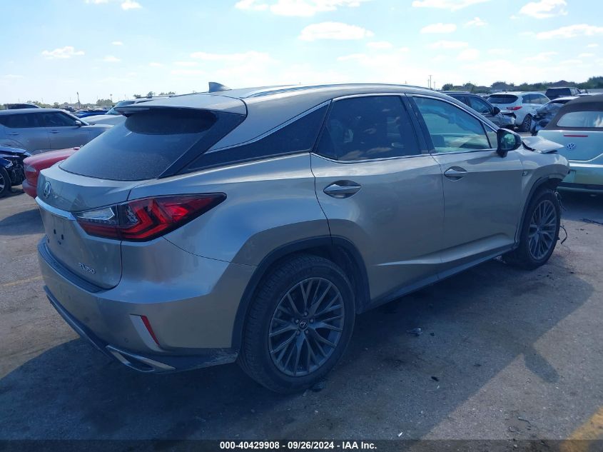 VIN 2T2BZMCA6KC172984 2019 Lexus RX, 350 F Sport no.4