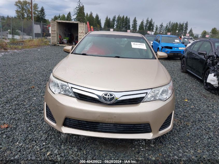 2012 Toyota Camry Le VIN: 4T4BF1FK9CR182365 Lot: 40429922