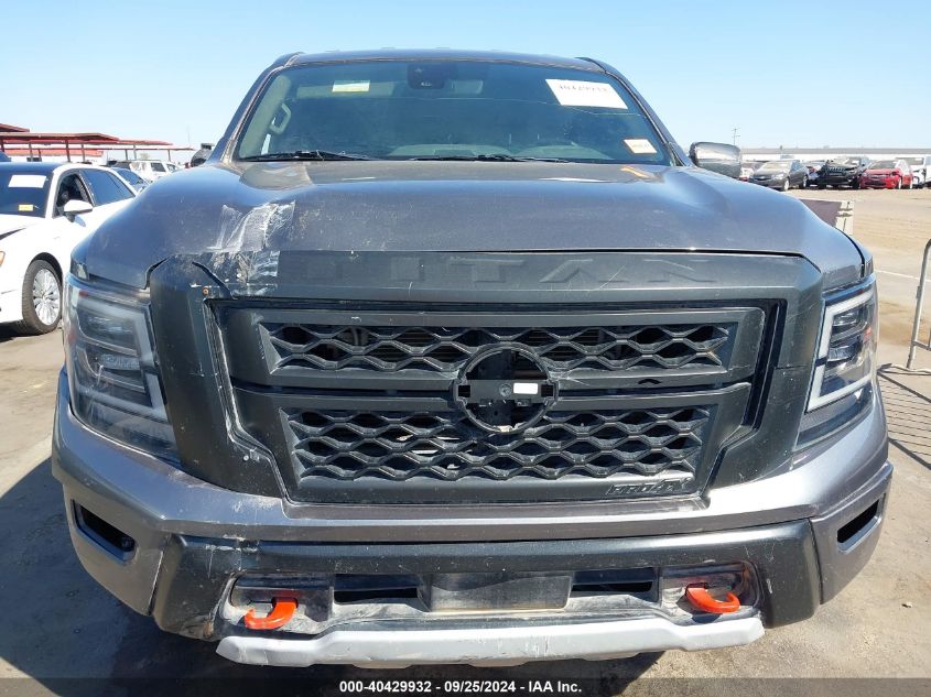 2024 Nissan Titan Pro-4X 4X4 VIN: 1N6AA1ED0RN102916 Lot: 40429932