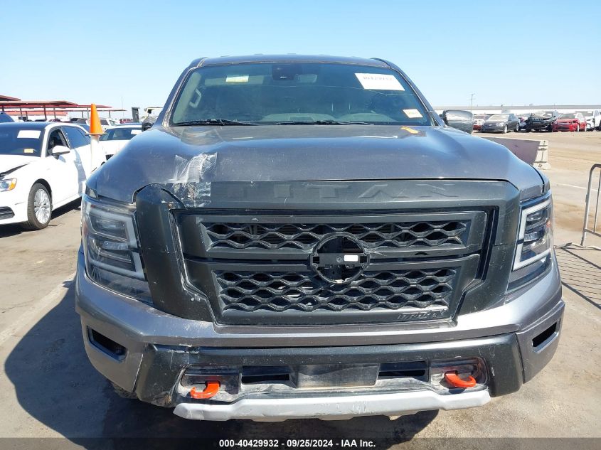 2024 Nissan Titan Pro-4X 4X4 VIN: 1N6AA1ED0RN102916 Lot: 40429932