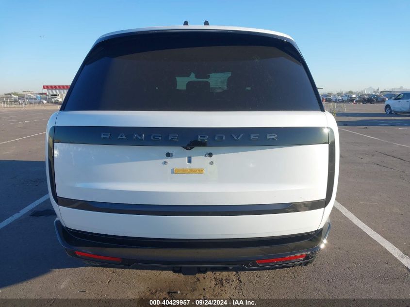 VIN SALKPBFU8RA231559 2024 LAND ROVER RANGE ROVER P400 SE