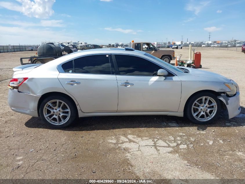 2010 Nissan Maxima 3.5 Sv VIN: 1N4AA5APXAC805262 Lot: 40429960