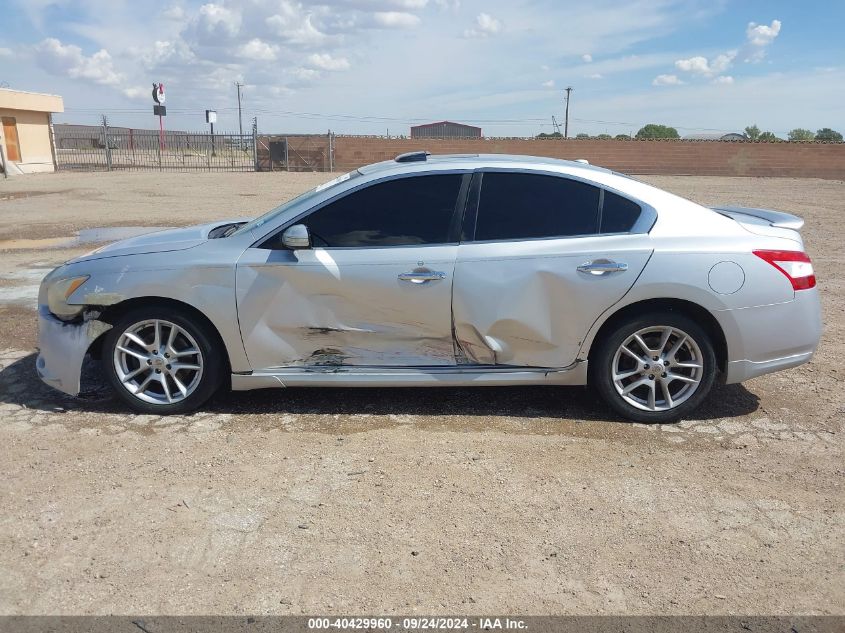 2010 Nissan Maxima 3.5 Sv VIN: 1N4AA5APXAC805262 Lot: 40429960