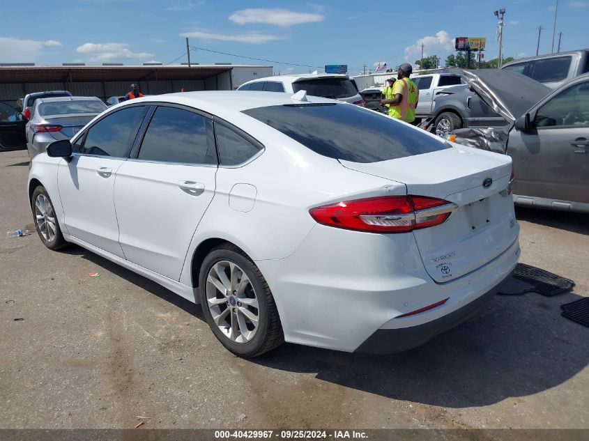 2020 FORD FUSION SE - 3FA6P0HD7LR161128