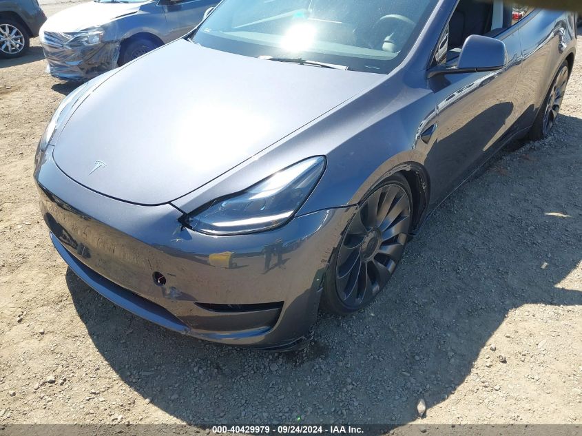 2023 Tesla Model Y Awd/Performance Dual Motor All-Wheel Drive VIN: 7SAYGDEF3PF935594 Lot: 40429979