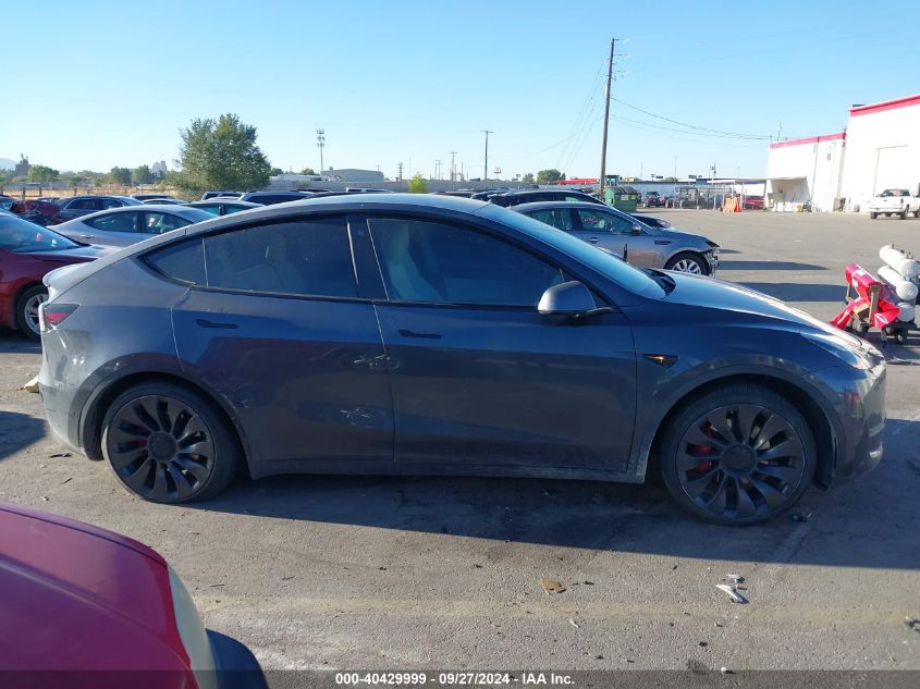 2020 Tesla Model Y Long Range Dual Motor All-Wheel Drive/Performance Dual Motor All-Wheel Drive VIN: 5YJYGDEF9LF011555 Lot: 40429999