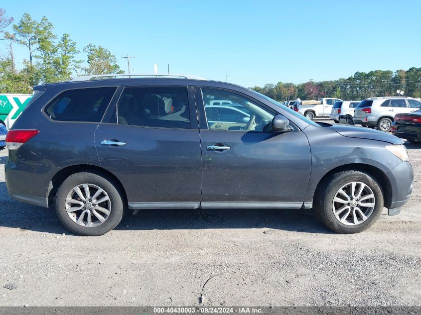 2014 Nissan Pathfinder Sv VIN: 5N1AR2MNXEC655778 Lot: 40430003