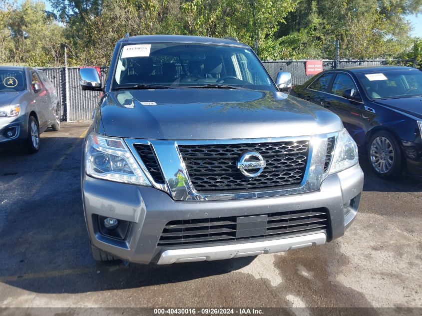 JN8AY2NCXJ9556121 2018 Nissan Armada Sl