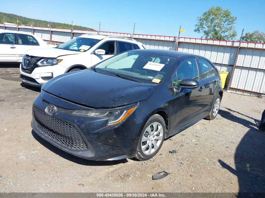 2021 Toyota Corolla Le VIN: 5YFEPMAE3MP174966 Lot: 40430026